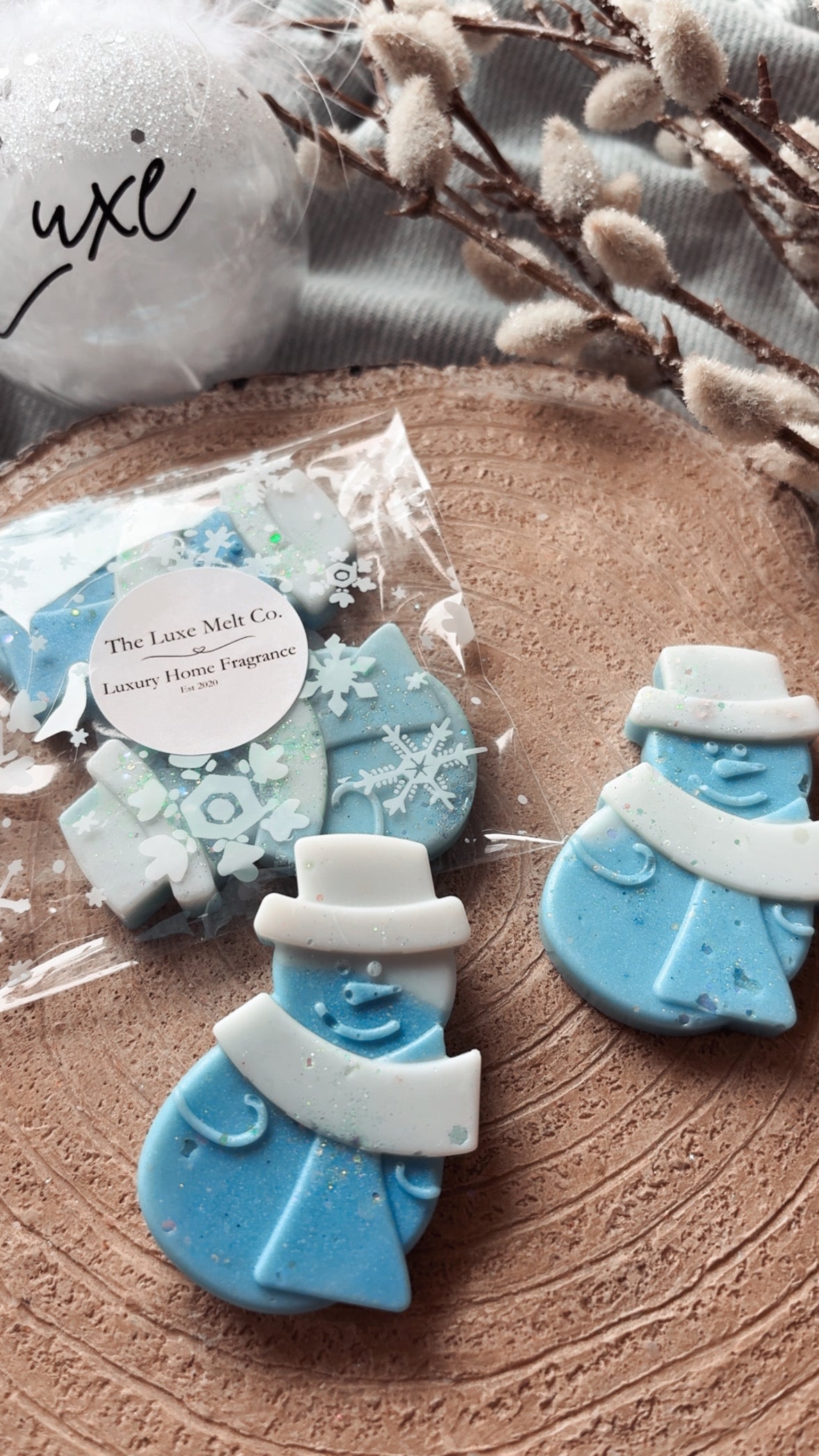 Silent Night Wax Melt Snowmen