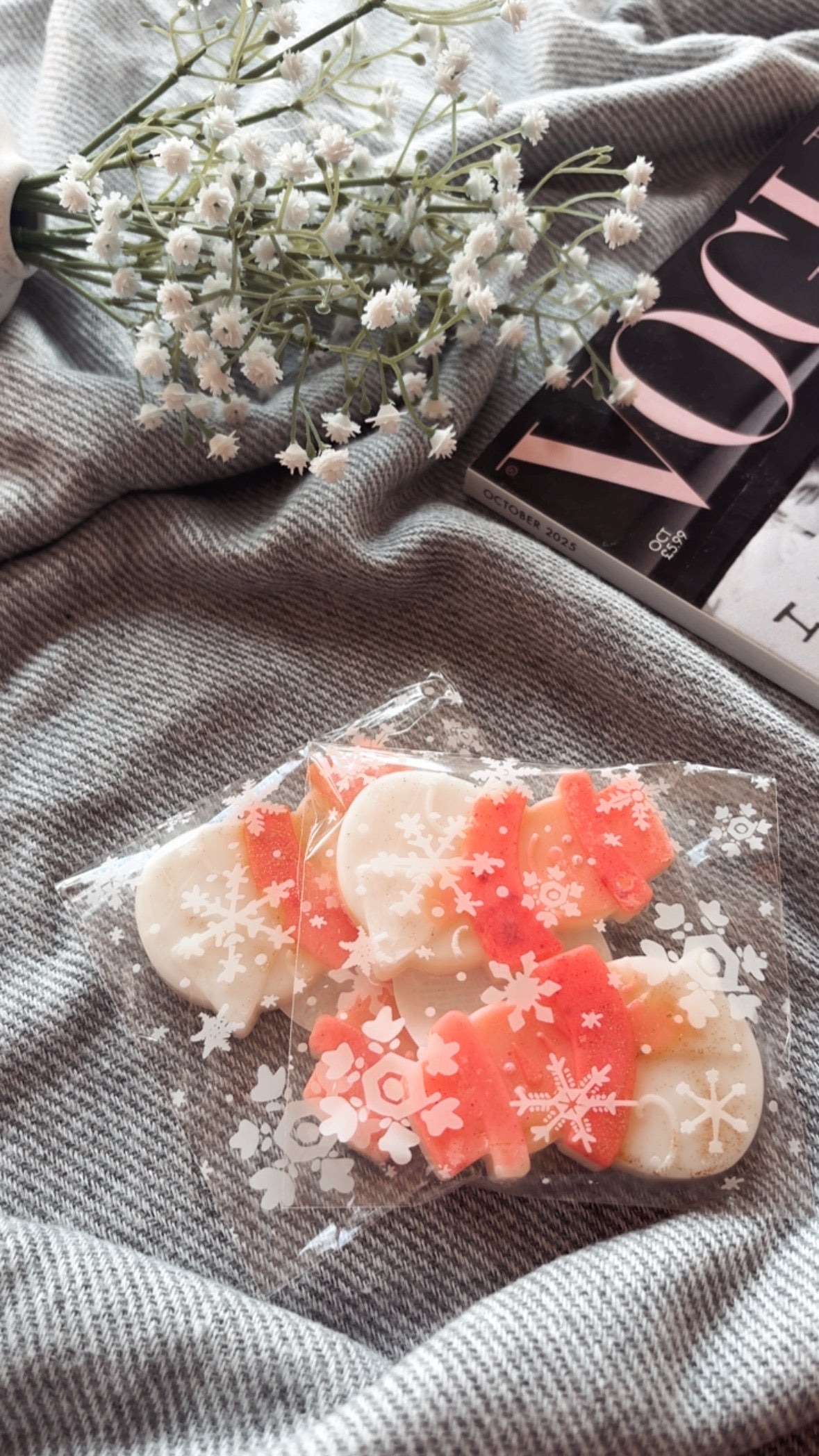 Baked Gingerbread Snowmen