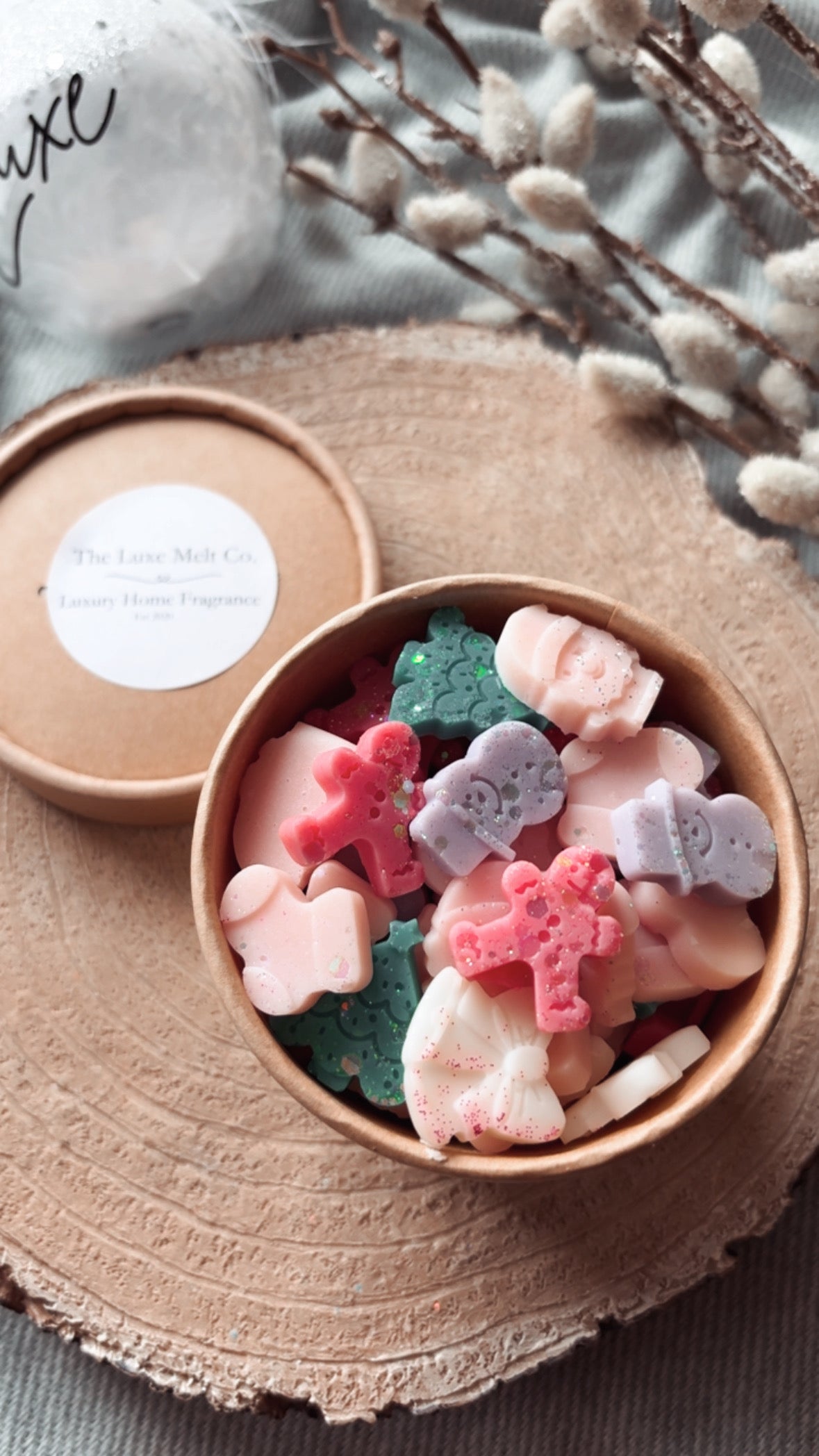 Christmas Cranberry Dinky Dot Pot