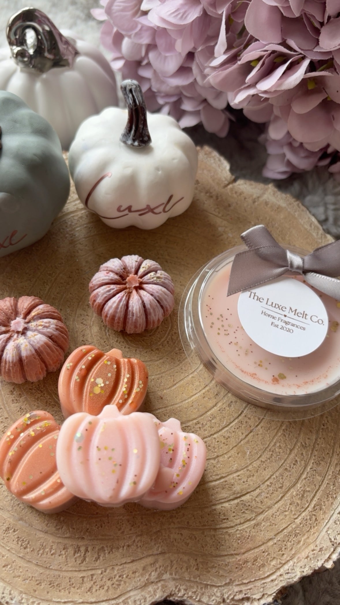 Caramelised Pecan Whole Pumpkins