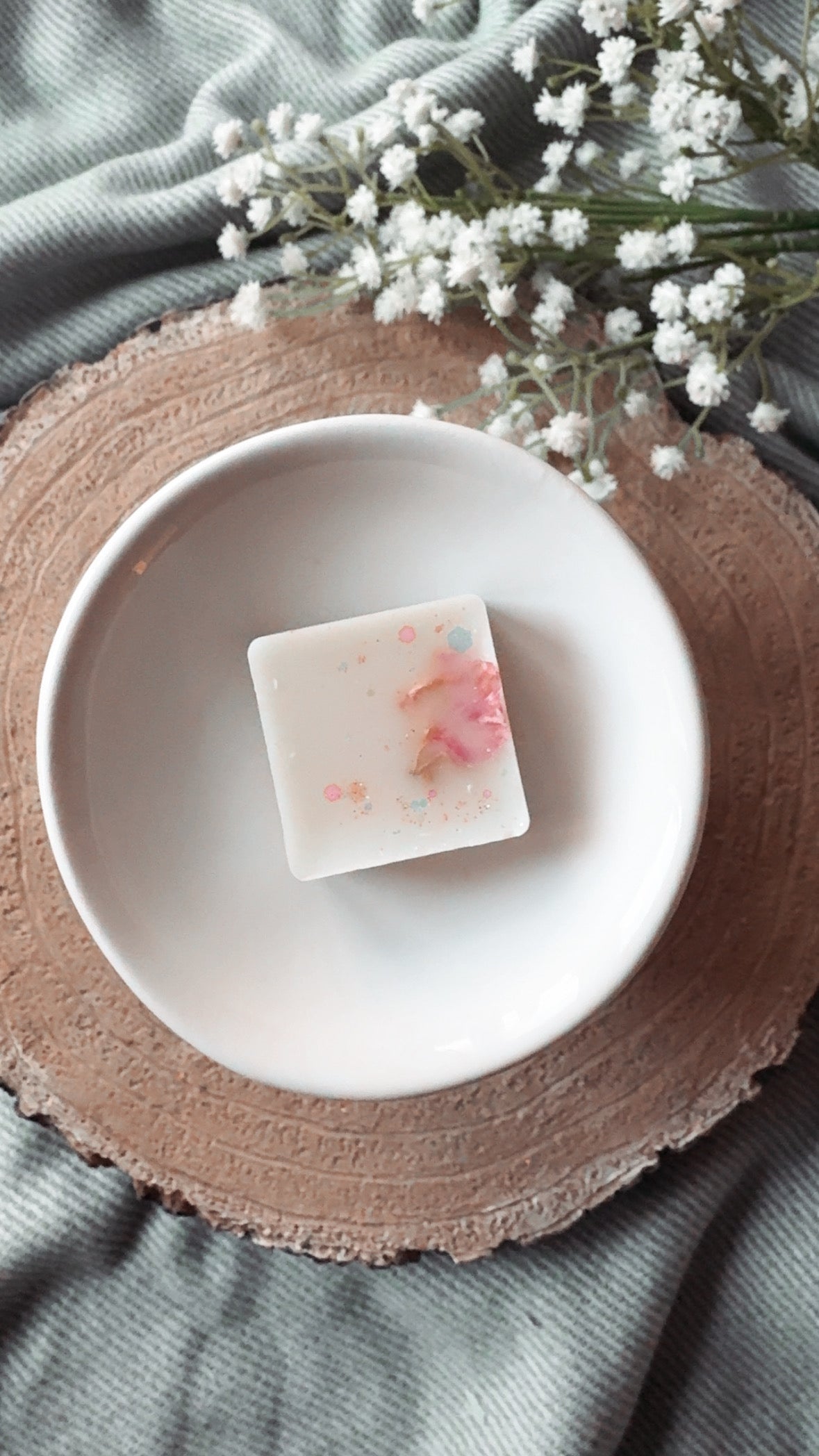 Cotton Fluff Wax Melt Cubes