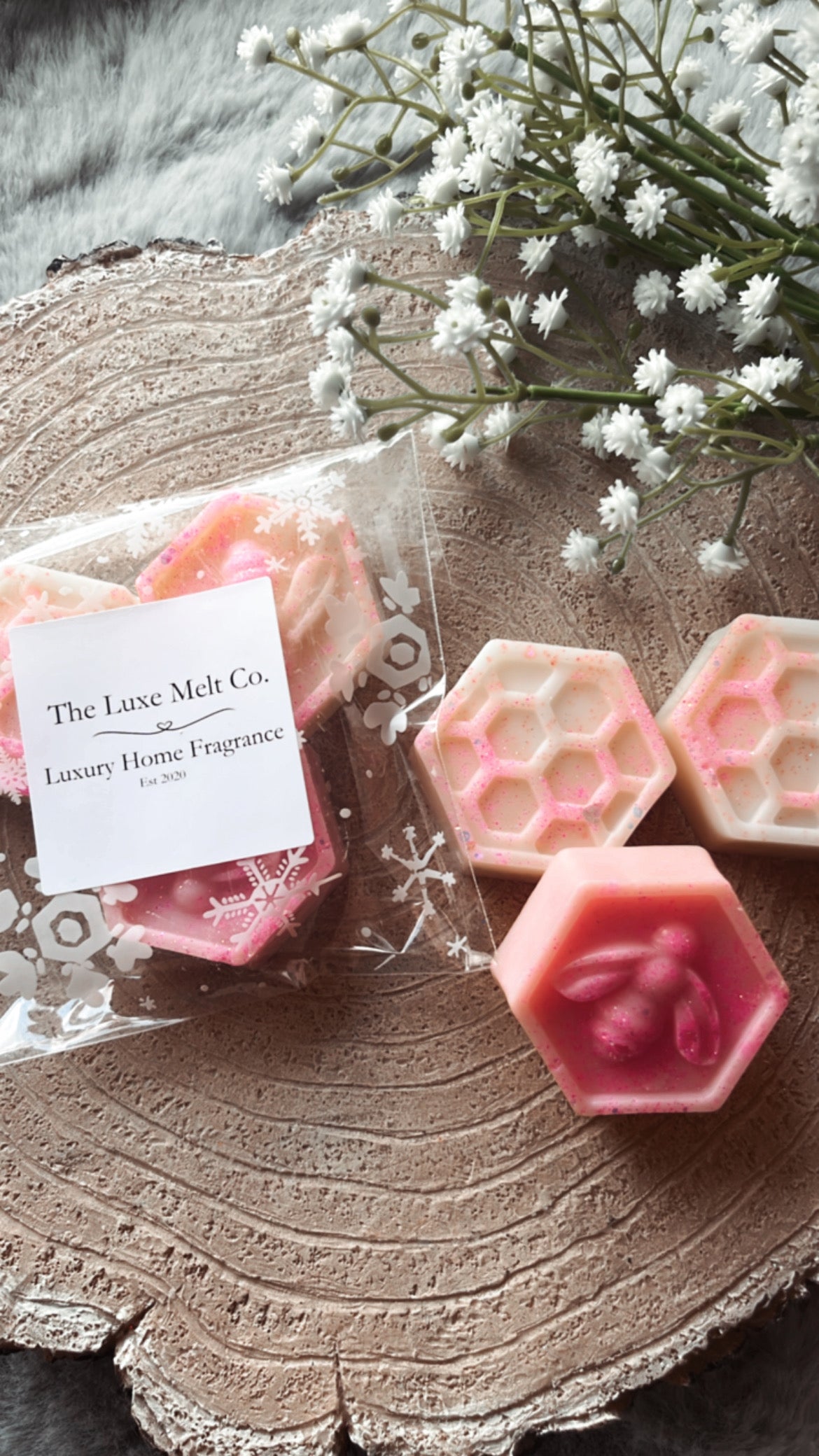 Bergamot & Wild Poppy Honeycomb Wax Melts