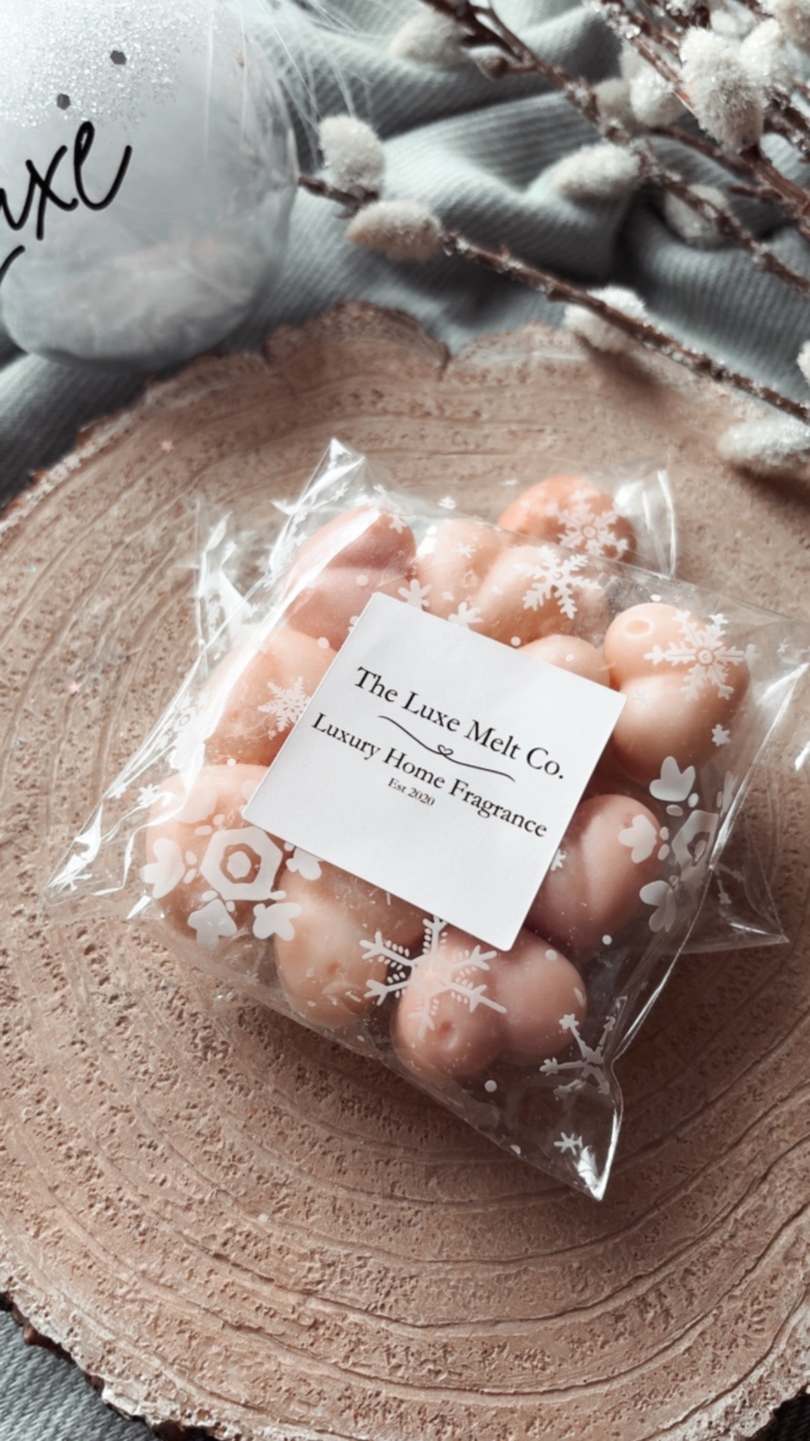 Velvet Cocoa Wax Melt Hearts