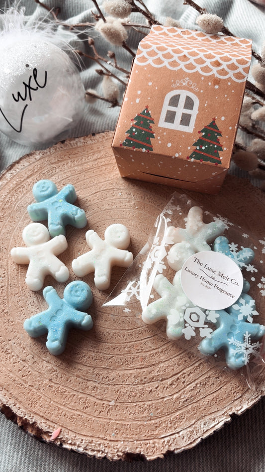 Frosty Sparkle Gingerbread House