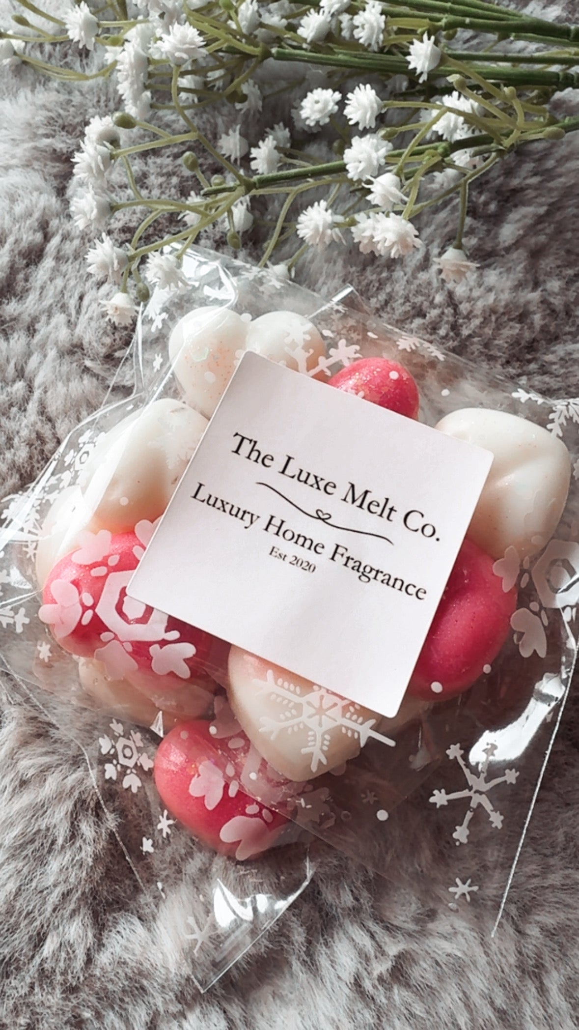 Bergamot & Wild Poppy Wax Melt Hearts