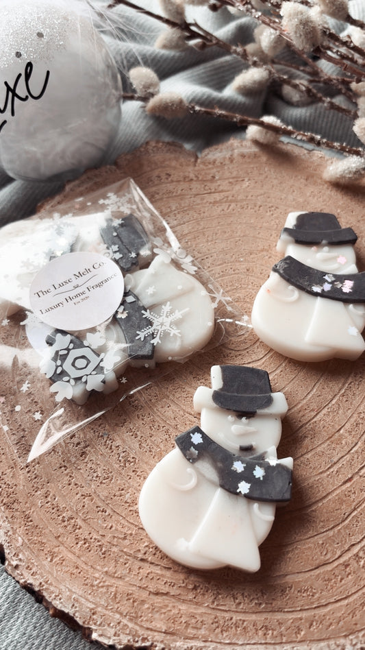 Kisses in the Snow Wax Melt Snowmen