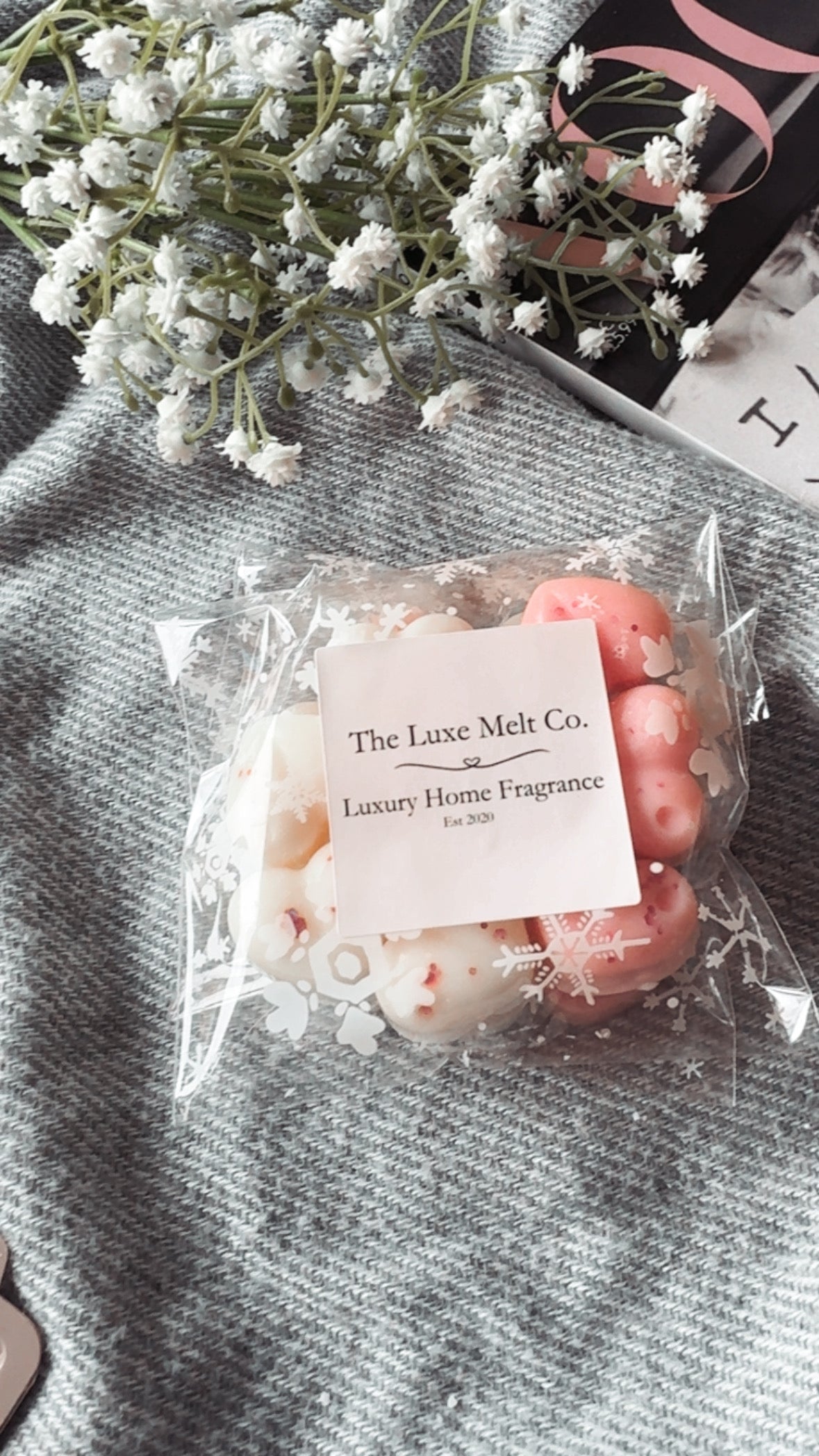 Blackberry & Bay Wax Hearts