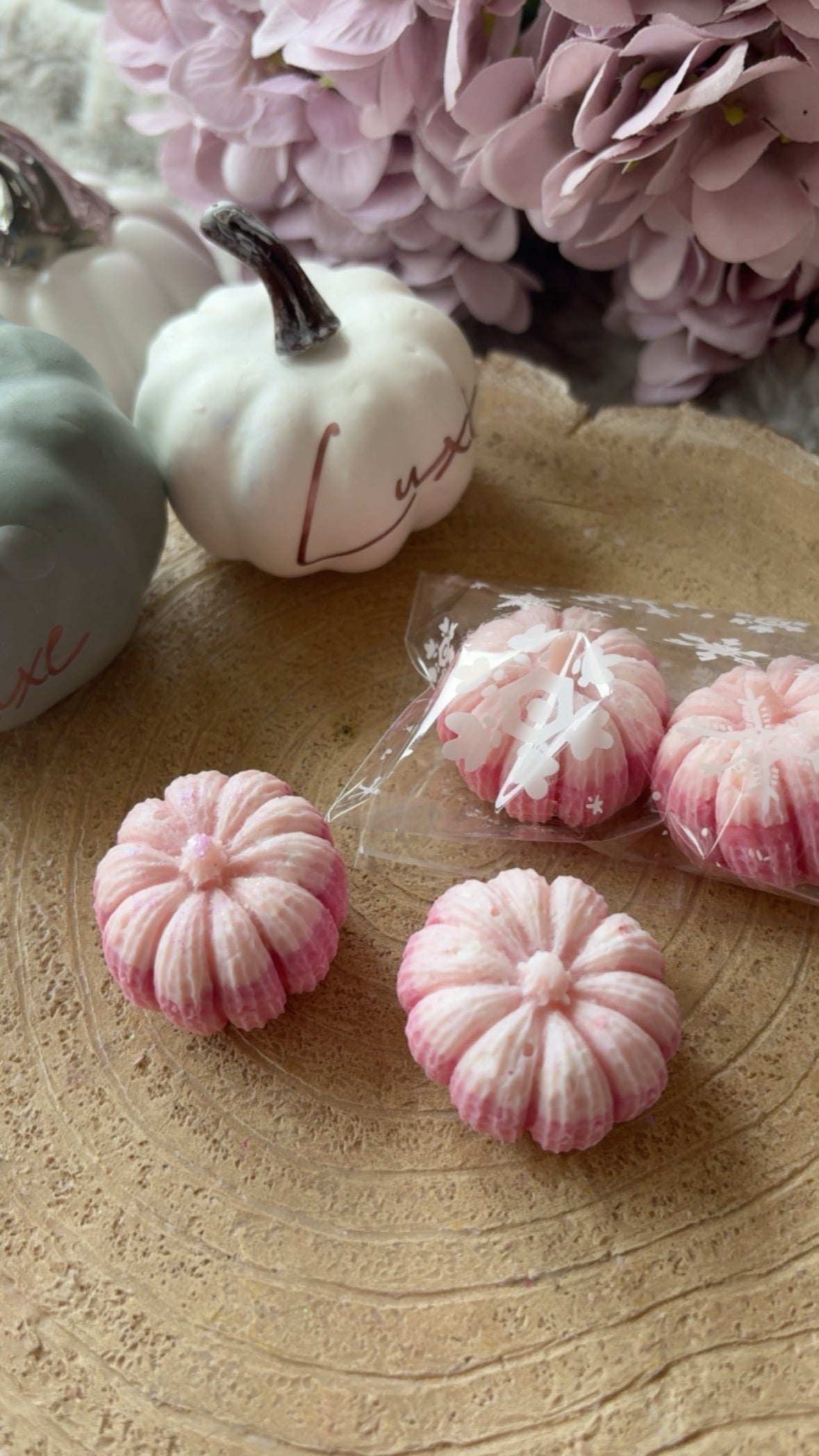 Vanilla & Black Raspberry Whole Pumpkins