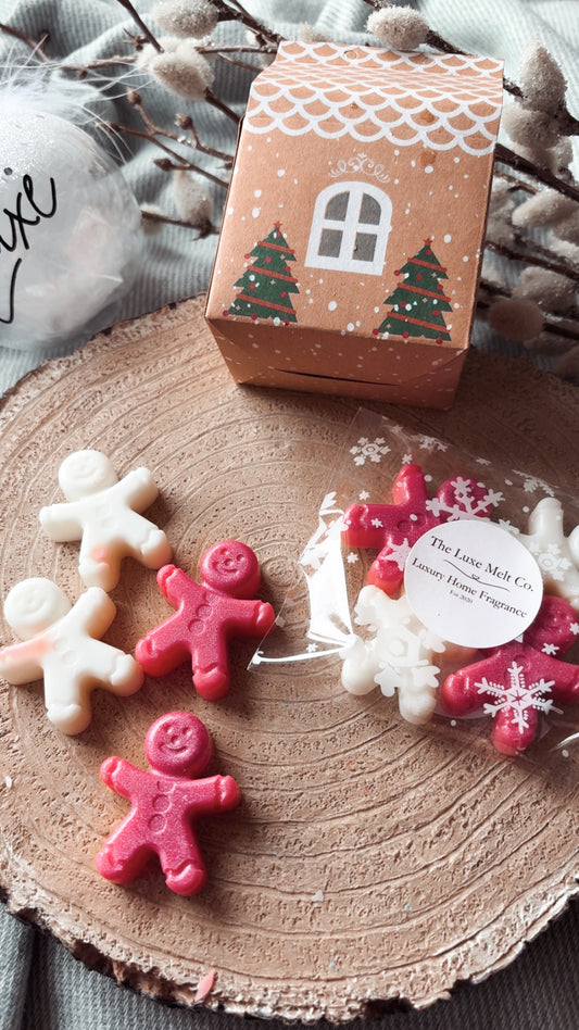 Candy Cane & Vanilla Gingerbread House