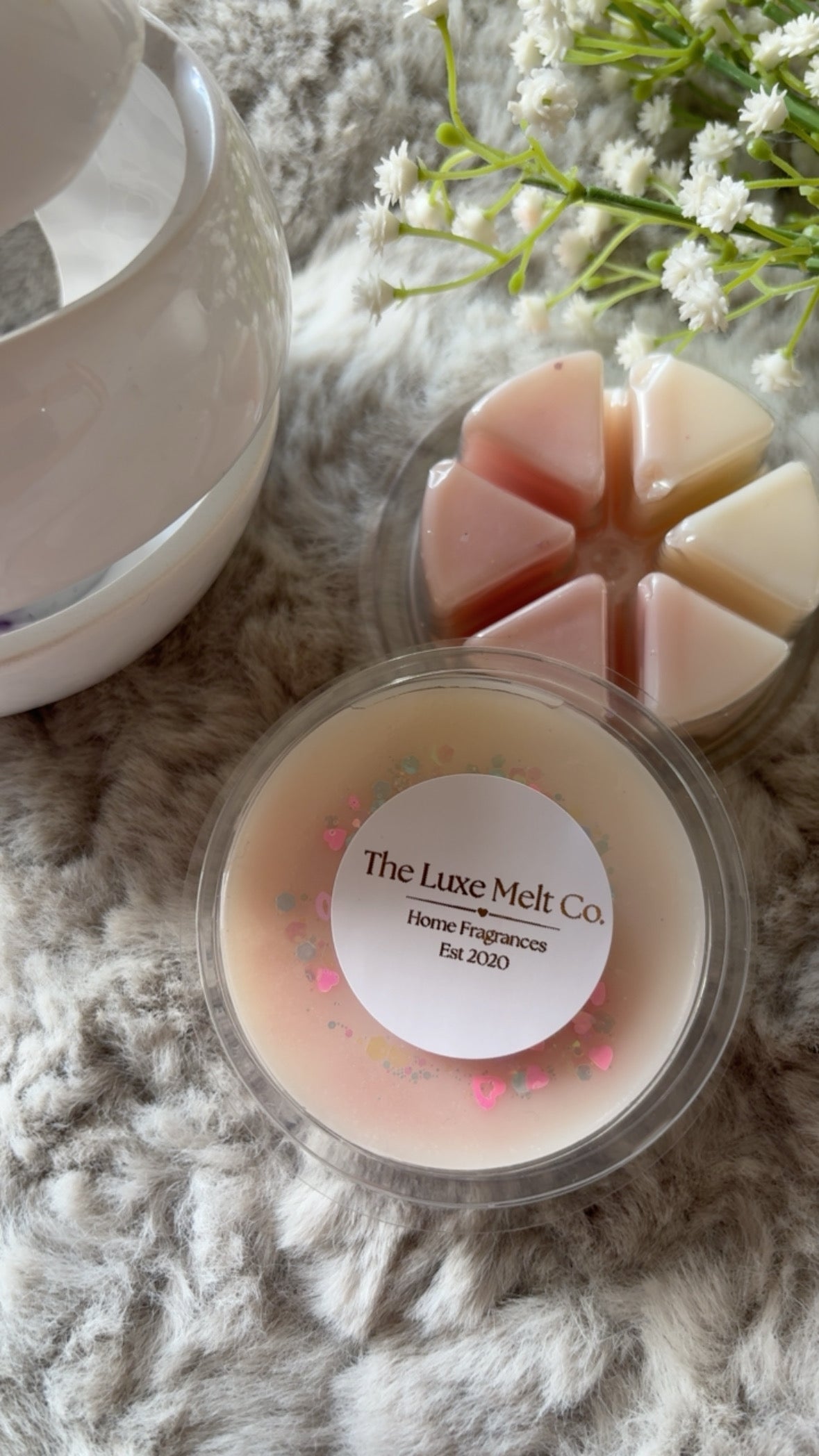 Pink Vanilla & Coco Blossom Snap-Pot