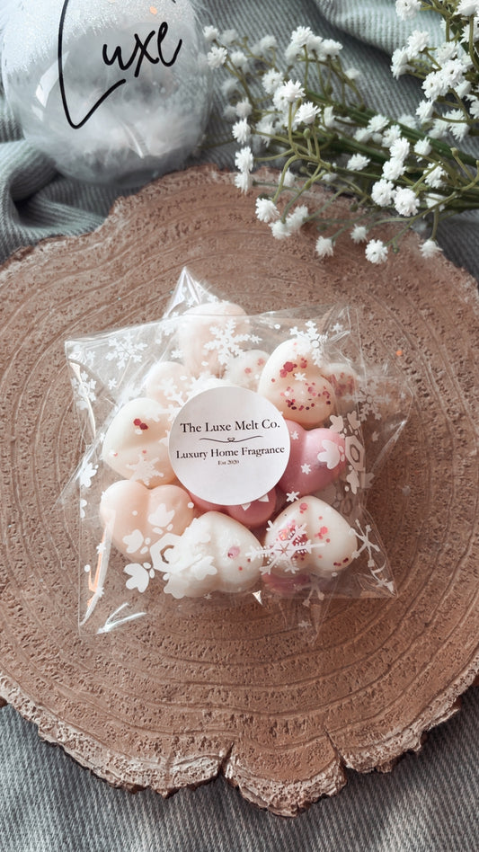 Winter Rose & Pink Pepper Hearts