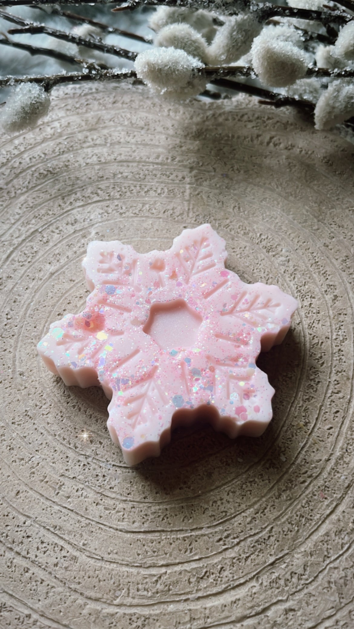 Sugar Plum Fairy Snowflake Wax Melt