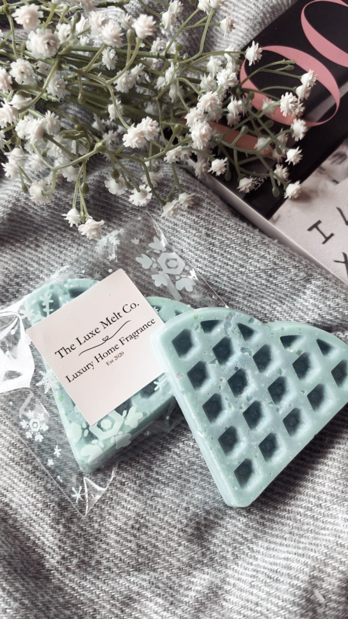 Rock Salt & Driftwood Waffle Wax Melt