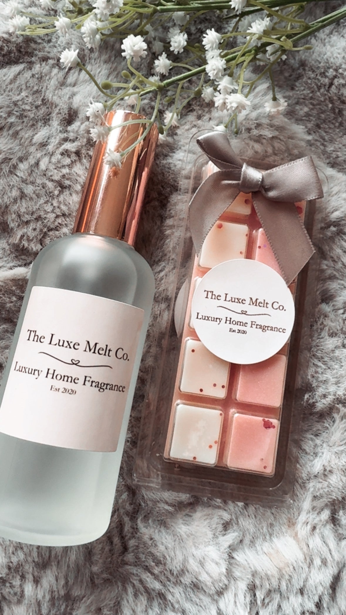 Peony & Blush Suede Home Mist