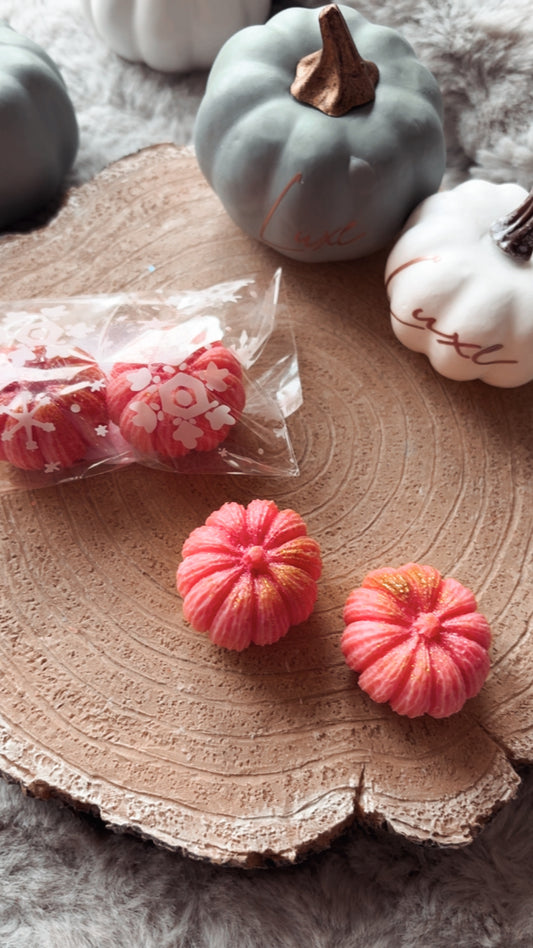 Winter Cherry & Ginger Frosting 3d Pumpkin Wax Melts