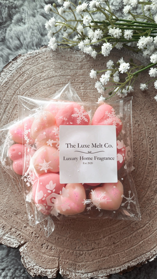 Black Plum & Rhubarb Wax Melt Hearts