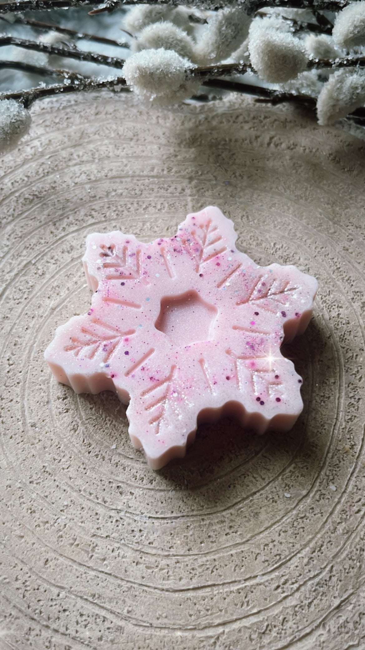 Mulled Wine Snowflake Wax Melt