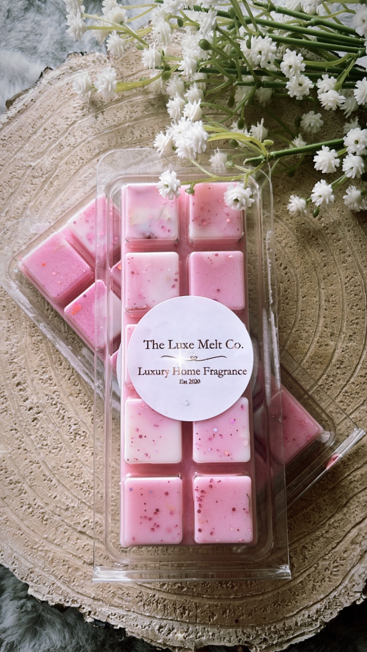 Strawberry & Lily Wax Melt Snapbar