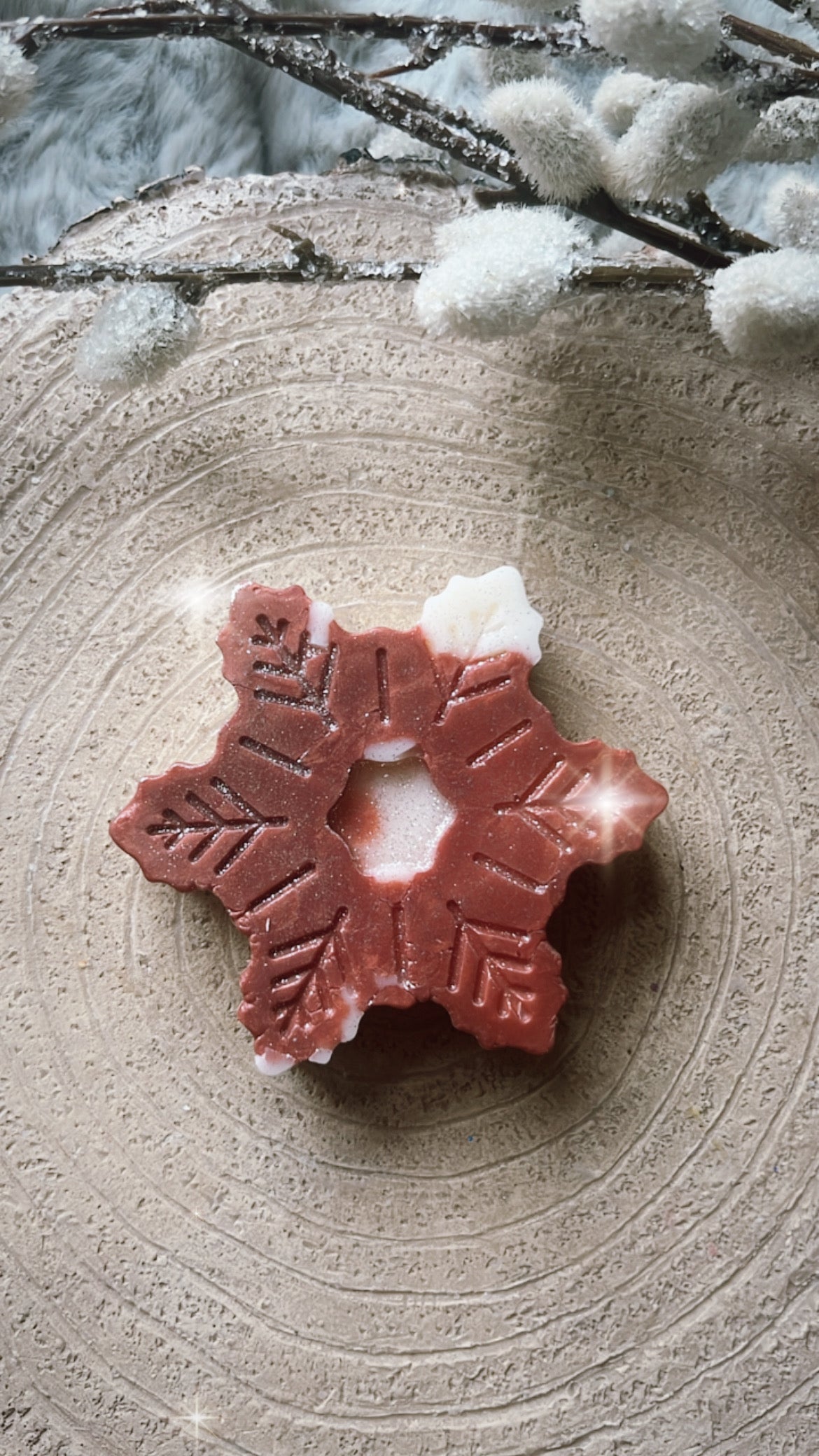 Toffee Nut Latte Snowflake Wax Melt