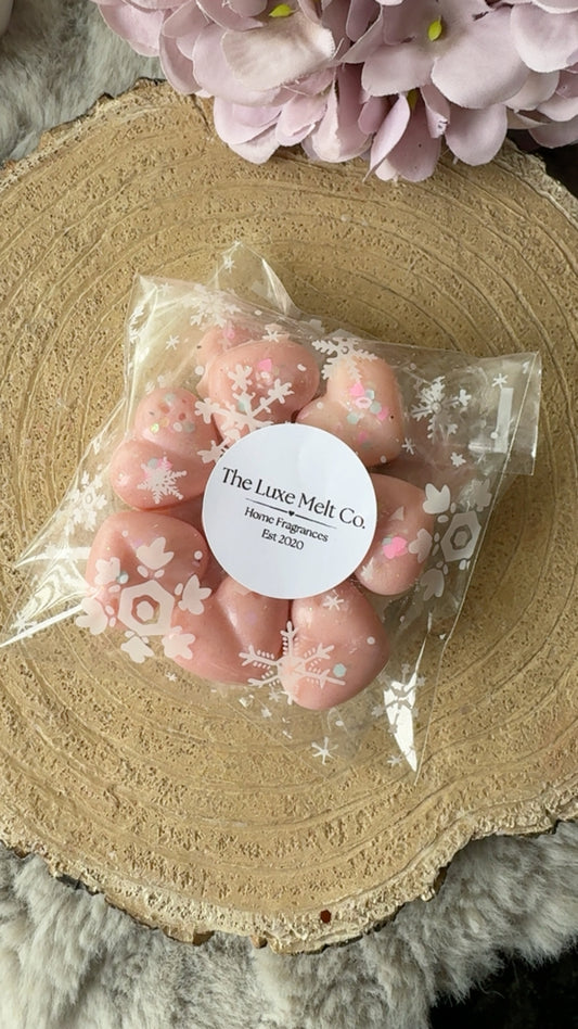 Pink Vanilla & Coco Blossom Hearts