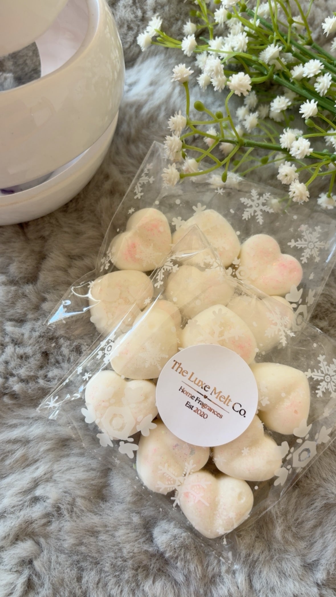 Cotton Fluff Hearts