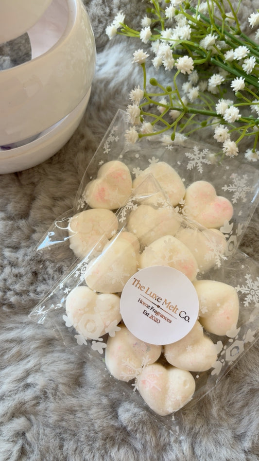 Cotton Fluff Hearts