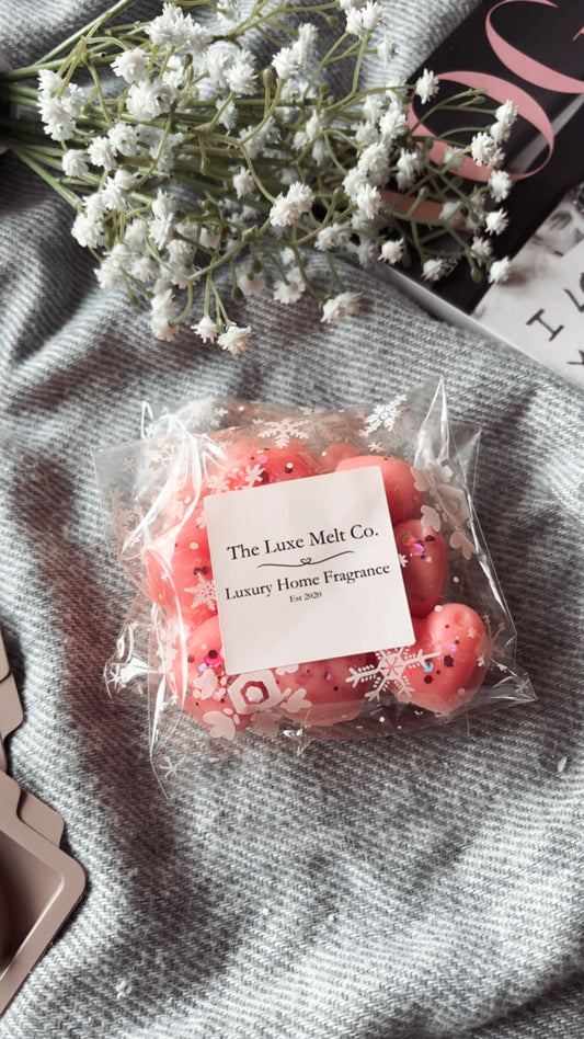 Black Raspberry & Peppercorn Wax Hearts