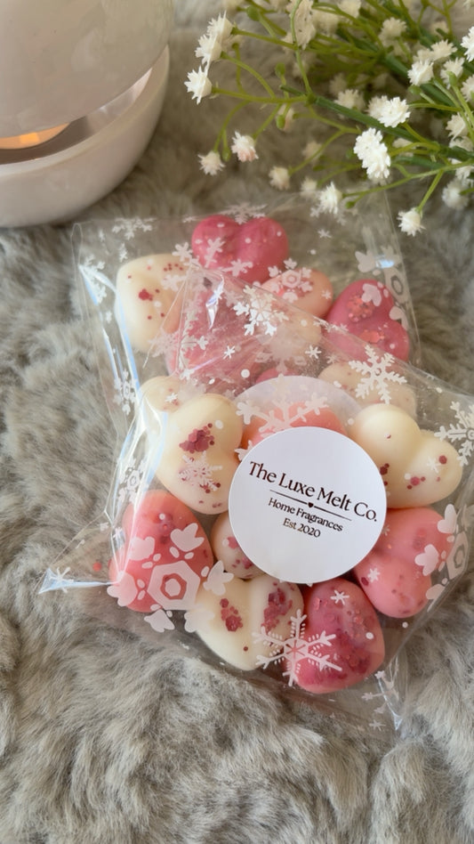 Black Plum & Rhubarb Hearts