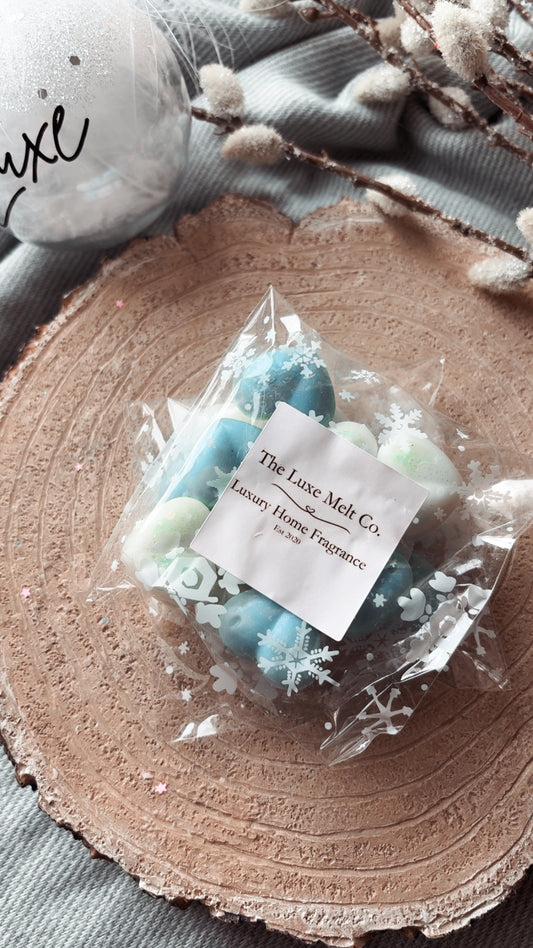 Silent Night Wax Melt Hearts