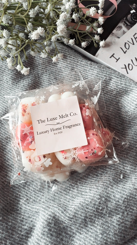 Black Plum & Rhubarb Wax Hearts