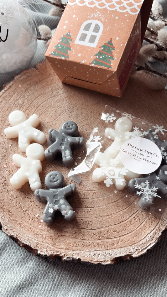 Kisses in the Snow Gingerbread House